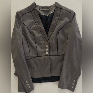 White House Black Market Gray Women's Blazer